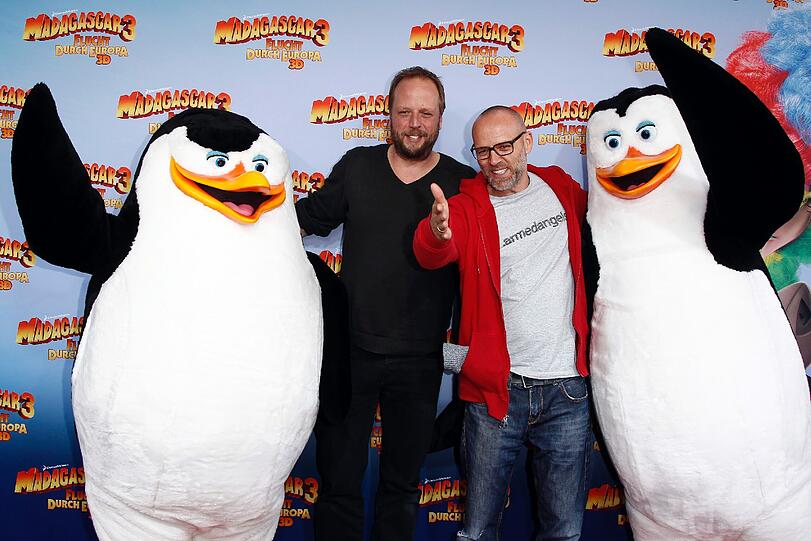 Zur Premiere von Madagascar 3 kamen die Promis