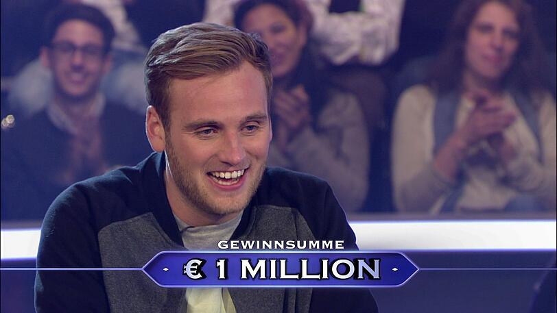 Leon Windscheid gewann bei "Wer wird Millionär?" den Hauptgewinn. Leon Windscheid gewann bei "Wer wird Millionär?" den Hauptgewinn.