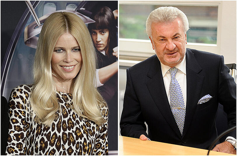 Claudia Schiffer und Willi Weber streiten sich wegen zwei abgesägten Pinien
