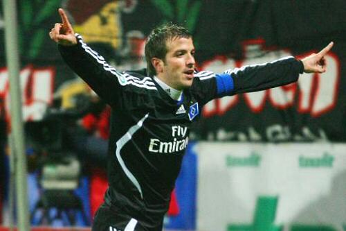 Rafael van der Vaart jubelt demnächst wieder für den HSV.