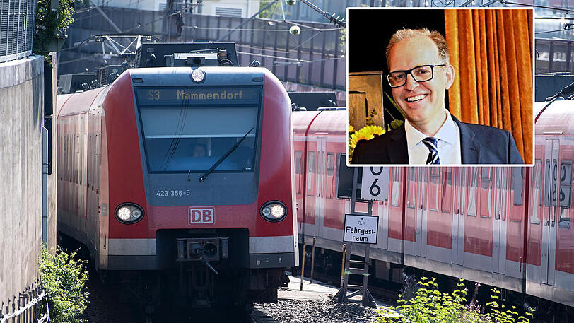 Viele Pendler wünschen sich pünktlichere S-Bahnen. Auch dieses Problem will der neue MVV-Chef Bernd Rosenbusch anpacken.