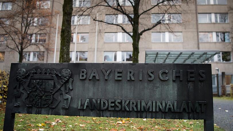 Das Bayerische Landeskriminalamt in München.(Archivbild)