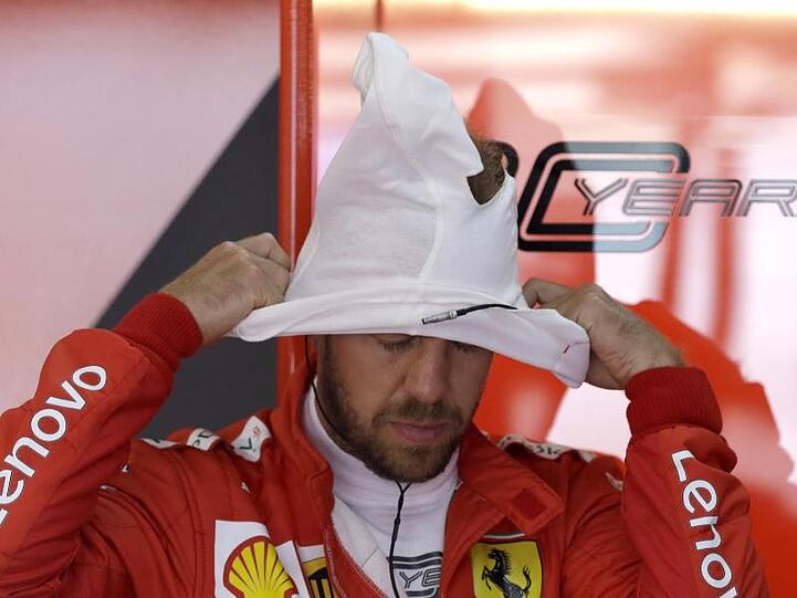 Hat derzeit nicht die beste Laune: Ferrari-Star Sebastian Vettel.