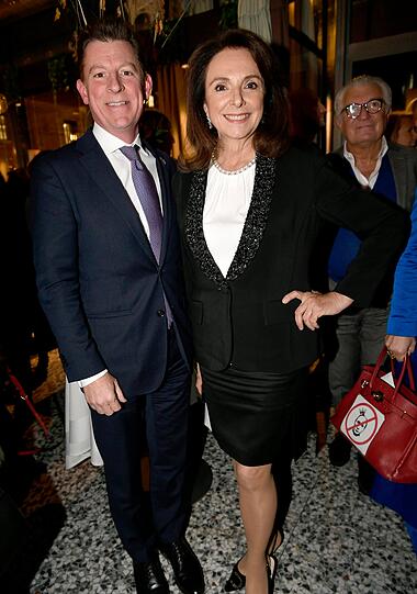 Timothy Liston und Uschi Dämmrich von Luttitz