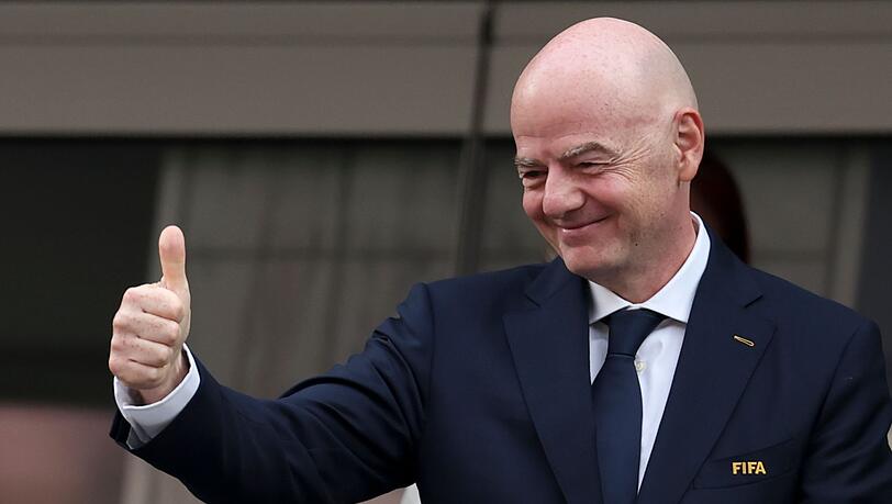 Gianni Infantino &auml;u&szlig;erte sich positiv zu den Pausen.