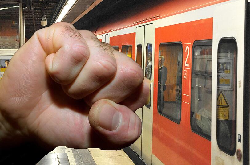Weil Jugendliche randalierten, zog ein Mann in der S-Bahn die Notbremse. Und wurde verprügelt.