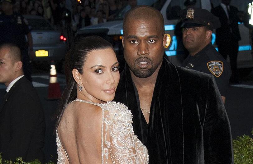 Kim Kardashian und Kanye West