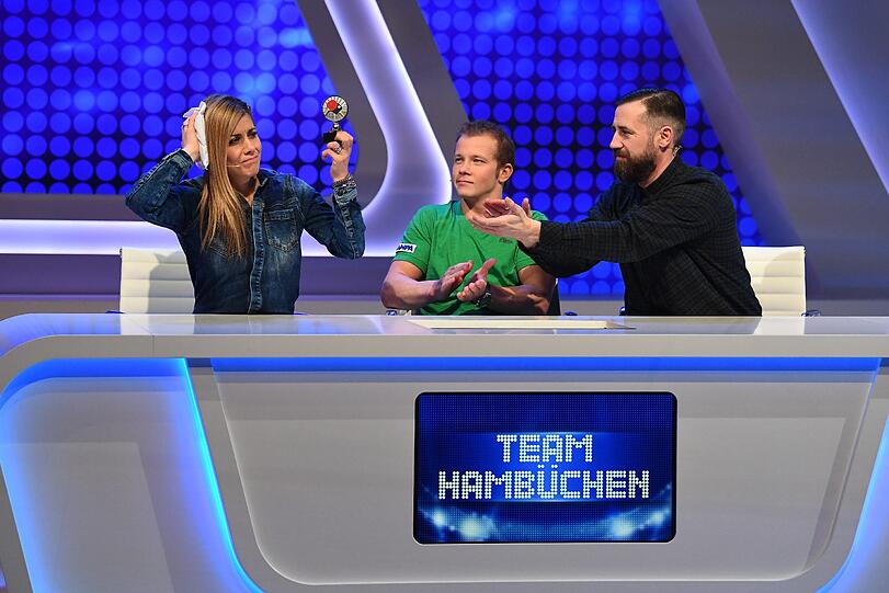 Panagiota Petridou kühlt sich die Beule