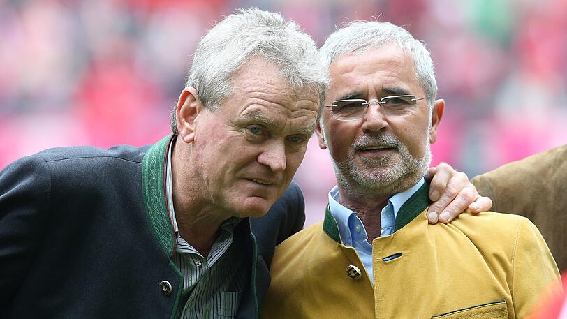 Legenden des FC Bayern: Sepp Maier (l.) und Gerd Müller.