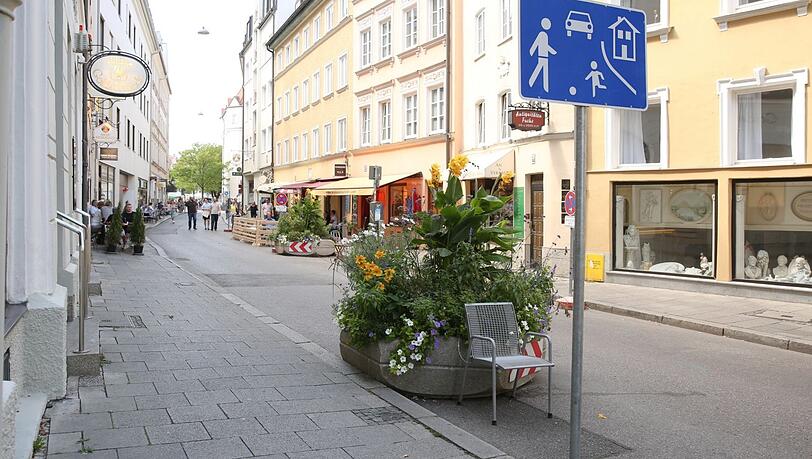 Autos sollten in der Westenriederstraße schon 2020 draußen bleiben.