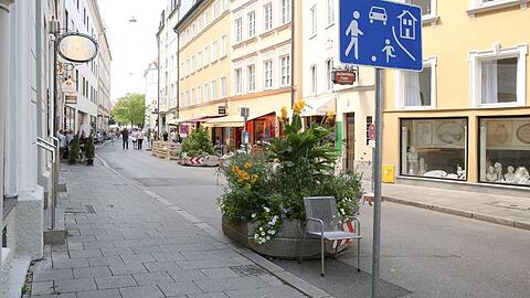 Autos sollten in der Westenriederstraße schon 2020 draußen bleiben.