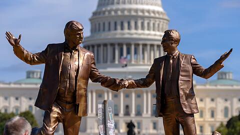 Ein gro&szlig;es Problem f&uuml;r Trump scheint die Ver&ouml;ffentlichung von Akten zu Epstein zu sein. (Archivbild)