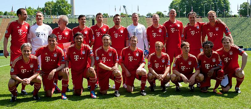 Die Mannschaft der Bayern All Stars