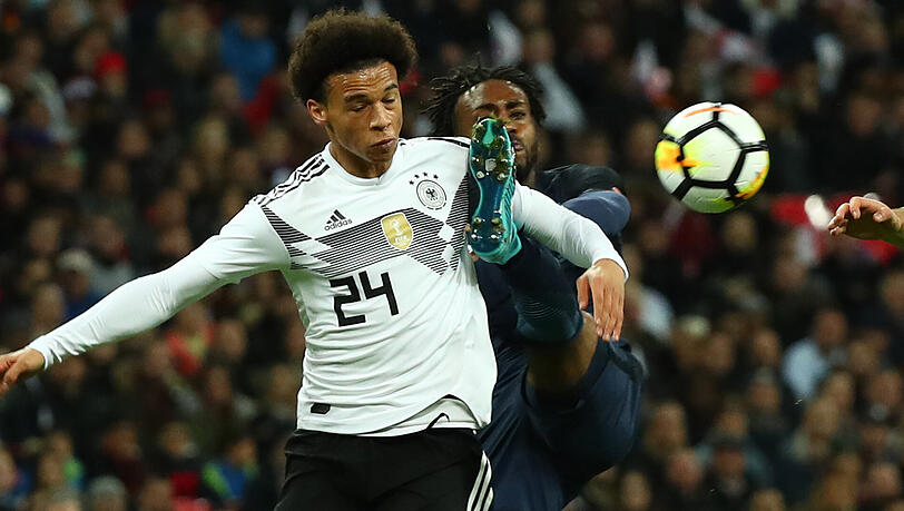 Leroy Sane ist Deutschlands Spielmacher im Duell mit den "Three Lions". Leroy Sane ist Deutschlands Spielmacher im Duell mit den "Three Lions".