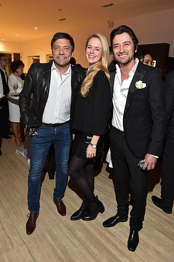 Sven Sturm, Anina Haghani und Adrian Can