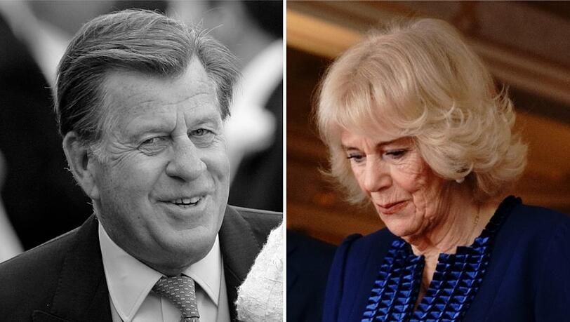 Königsgemahlin Camilla und Simon Elliot waren über 50 Jahre lang Schwägerin und Schwager.