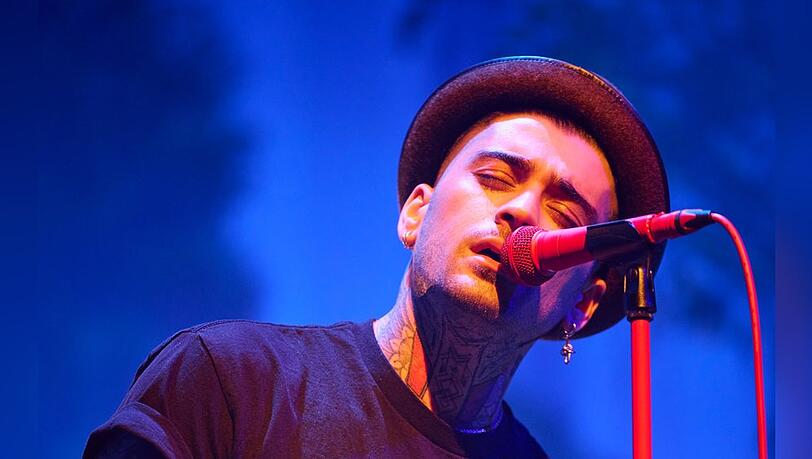 Zayn Malik bei einem Auftritt seiner "Stairway to the Sky"-Tour.