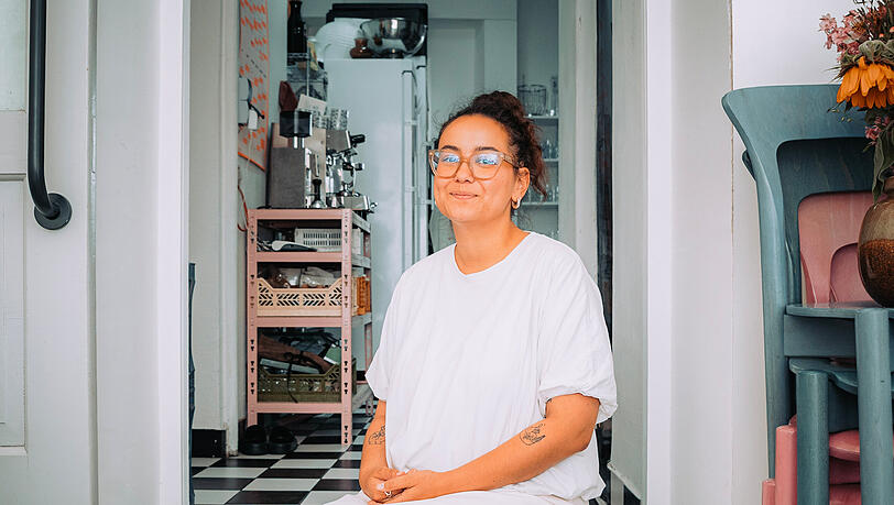 Von der Modewelt in die K&uuml;che: Johanna Alscheken ist studierte Designerin und hat sich als K&ouml;chin selbstst&auml;ndig gemacht. Ihre Kreationen teilt sie auf Instagram und wird dort von gro&szlig;en Labels als Caterer .gebucht.