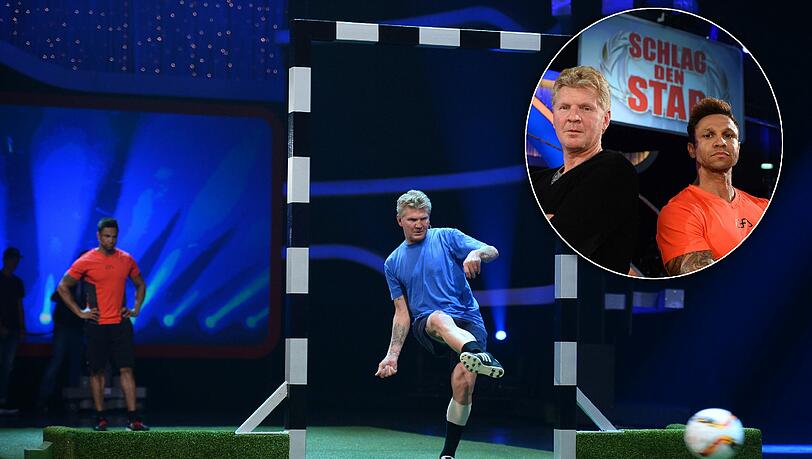 Daniel Aminati brauchte gerade einmal sieben Spiele, um Stefan Effenberg die Grenzen aufzuzeigen. Selbst beim Fußball-Spiel konnte sich der Ex-Bundesliga-Profi nicht gegen den "taff"-Moderator durchsetzen. Daniel Aminati brauchte gerade einmal sieben Spiele, um Stefan Effenberg die Grenzen aufzuzeigen. Selbst beim Fußball-Spiel konnte sich der Ex-Bundesliga-Profi nicht gegen den "taff"-Moderator durchsetzen.