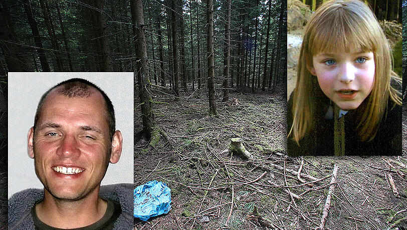 Der Fundort von Peggys Leiche: Auf einem Stück Stoff fanden Ermittler DNA-Spuren des NSU-Terroristen Uwe Bönhardt. Der Fundort von Peggys Leiche: Auf einem Stück Stoff fanden Ermittler DNA-Spuren des NSU-Terroristen Uwe Bönhardt.