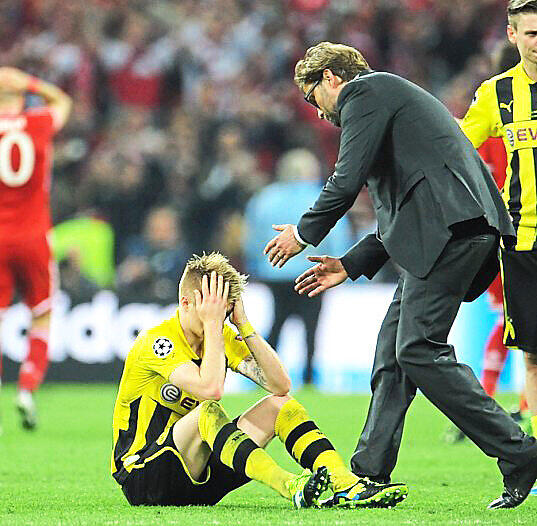 Die erste Pleite: Im CL-Finale 2013 heißt der Sieger FC Bayern.
