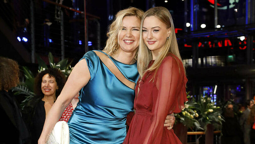Veronica Ferres mit Tochter Lilly in Berlin