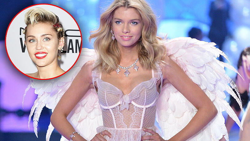 Miley Cyrus wurde wild knutschend mit "Victoria's Secret"-Model Stella Maxwell gesehen