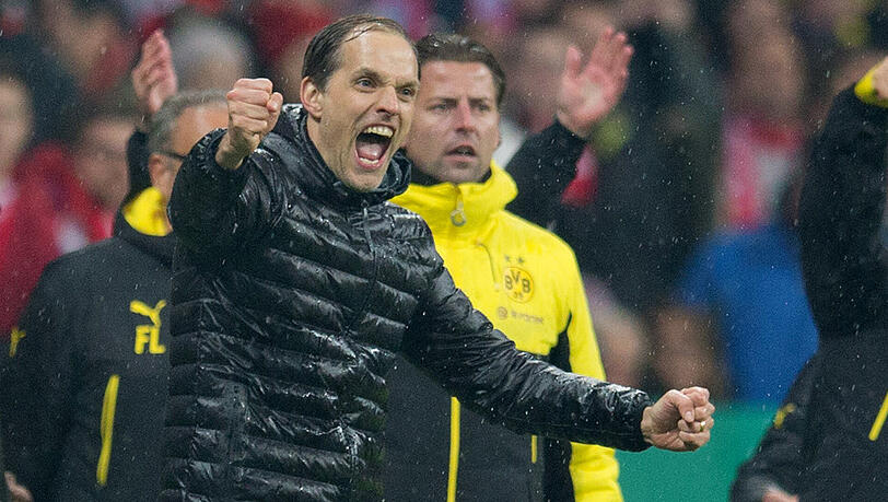 BVB-Coach Thomas Tuchel: "Dieser Erfolg ist fürs Selbstvertrauen und für die Entwicklung der Mannschaft unersetzbar." BVB-Coach Thomas Tuchel: "Dieser Erfolg ist fürs Selbstvertrauen und für die Entwicklung der Mannschaft unersetzbar."