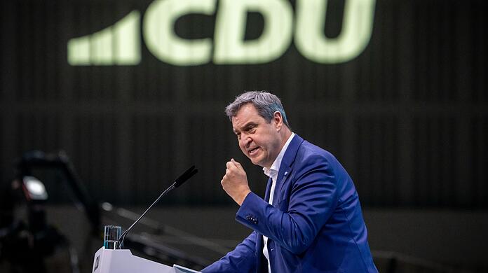 Markus Söder (CSU) dürfte weiter mit dem Amt des Bundeskanzlers liebäugeln.