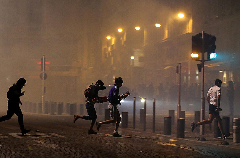Jagdszenen in Marseille...