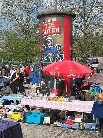 Am Sonntag war Flohmarkt in Neuperlach - und AZ-Leser Djordje Matkovic hat Fotos gemacht.