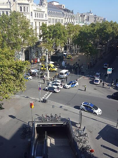 Terroranschlag in Barcelona. Die Bilder