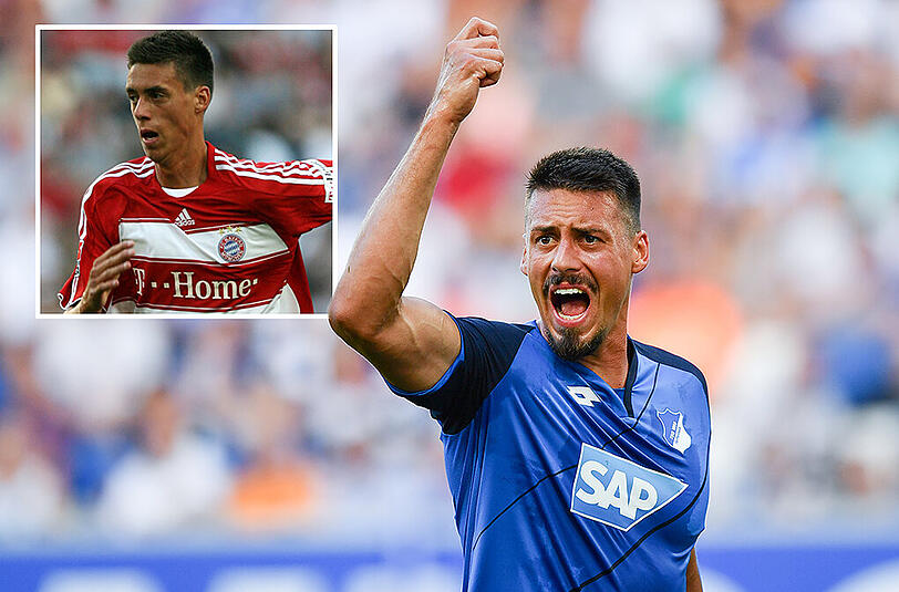 Trug auch schon das Bayern-Dress: Hoffenheim-Stürmer Sandro Wagner.