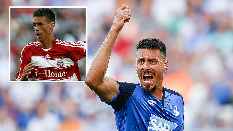 Trug auch schon das Bayern-Dress: Hoffenheim-Stürmer Sandro Wagner. Trug auch schon das Bayern-Dress: Hoffenheim-Stürmer Sandro Wagner.