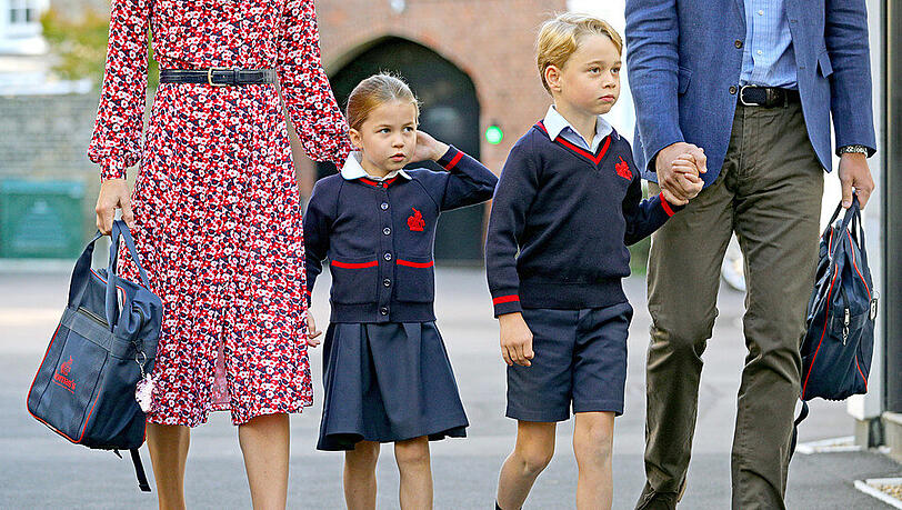 Die kleinen Royals geben ihr Weihnachtsdebüt Die kleinen Royals geben ihr Weihnachtsdebüt