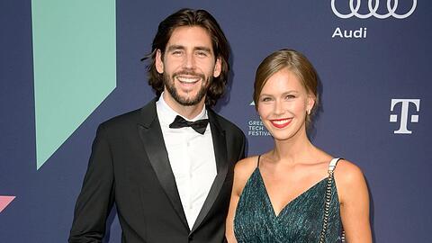 Alvaro Soler mit Melanie Kroll auf einem Event in Berlin im vergangenen Jahr.