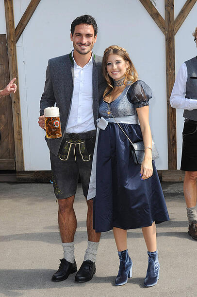 Mats und Cathy Hummels auf der Wiesn. Die beiden waren 14 Jahre lang ein Paar.