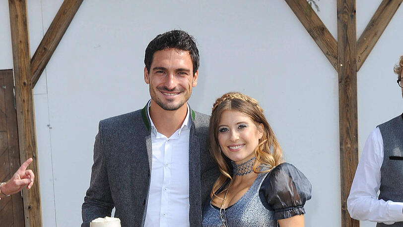 Mats und Cathy Hummels auf der Wiesn. Die beiden waren 14 Jahre lang ein Paar.