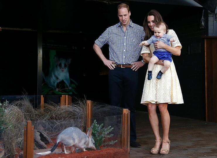 Sehen Sie hier weitere Bilder vom royalen Osterausflug.
