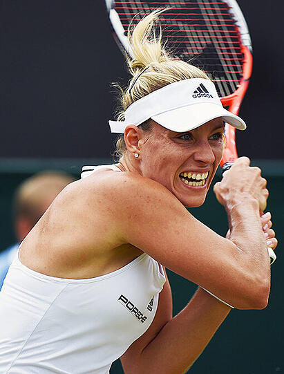 Mit dem Selbstbewusstsein einer Australian-Open-Siegerin, Defensivkünsten und Konstanz verdiente sich Angelique Kerber ihren Platz unter den besten Acht.