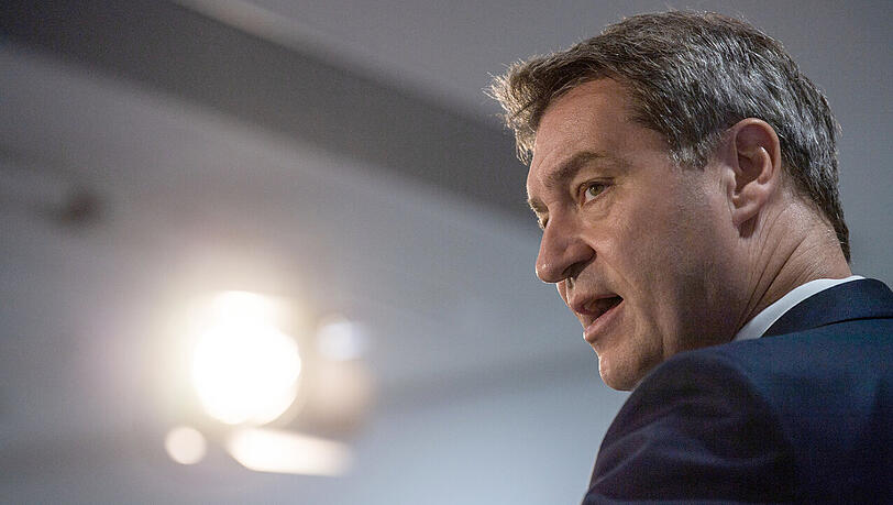 Markus Söder bekräftigte, Bayern wolle bei der Grundsteuer eine "großzügige, weitreichende Länderöffnungsklausel".