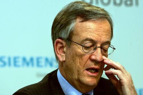 Er soll alles gewusst haben, sagen US-Ermittler: Ex-Siemens-Chef Heinrich von Pierer