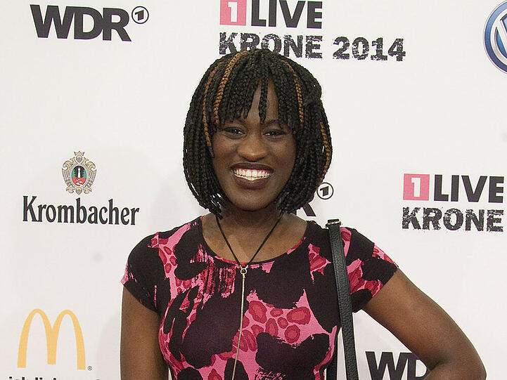 Ivy Quainoo kann noch lachen: Sie will sich nicht einschüchtern lassen