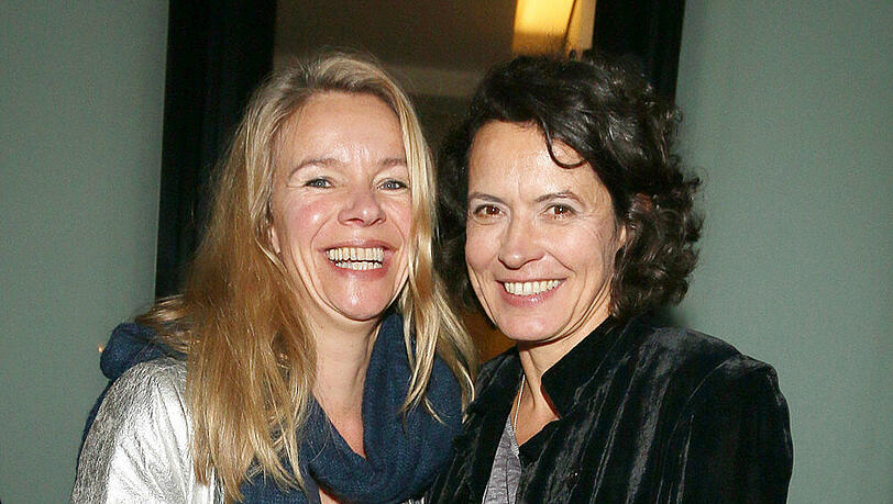 Ulrike Folkerts (re.) und ihre Partnerin Katharina Schnitzler