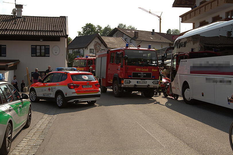 Die Bilder von der Unfallstelle.
