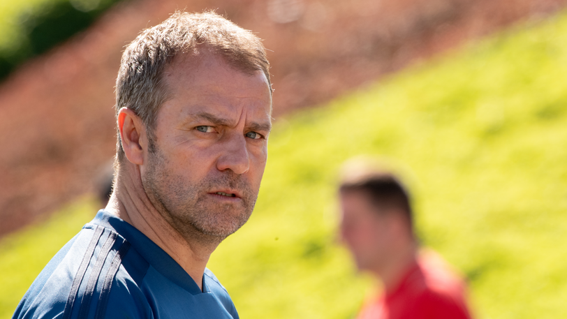 Bayern-Trainer Hansi Flick in Doha