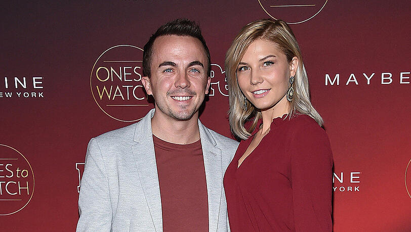 Frankie Muniz mit seiner Ehefrau Paige Price Frankie Muniz mit seiner Ehefrau Paige Price
