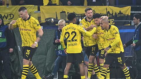 Borussia Dortmund zieht nach einem Sieg gegen PSV Eindhoven ins Champions-League-Viertelfinale ein.