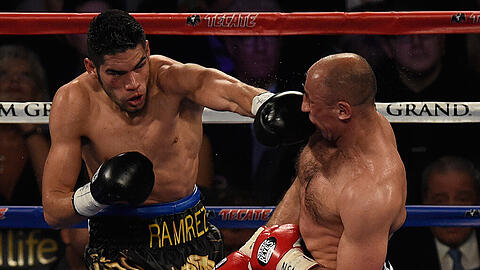 Arthur Abraham (r.) verlor am Wochenende seinen WM-Titel in Las Vegas gegen Gilberto Ramirez.