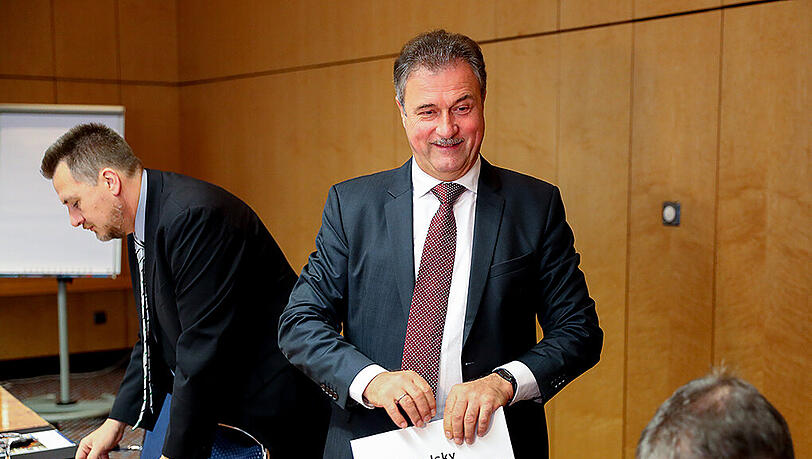 Am Montag guter Dinge: GDL-Chef Claus Weselsky Am Montag guter Dinge: GDL-Chef Claus Weselsky